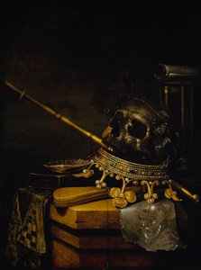 Natura morta vanitas, 1661 da Edward Collier