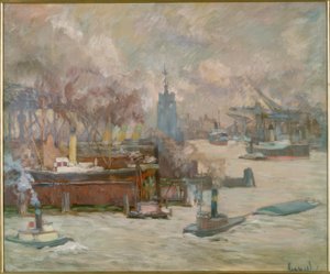 Il grande cantiere navale da Edward Cucuel