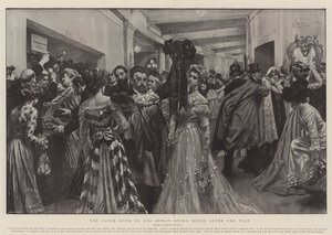 La sala del guardaroba del Teatro dell