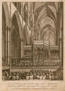 Commemorazione di Handel, Abbazia di Westminster, Londra da Edward Dayes