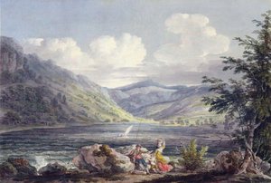 Haweswater, Westmoreland, c.1795 da Edward Dayes