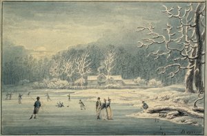 Hyde Park nella neve da Edward Dayes