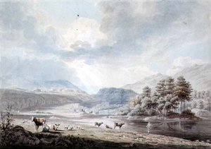 Lago tra le colline da Edward Dayes