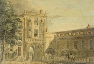 Vista nord del College Gateway da Edward Eyre