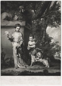 Le signore Amabel e Mary Jemima Yorke, ca. 1761 da Edward Fisher
