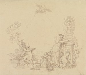 Progetti per illustrazioni delle opere di Beethoven da Edward Francis Burney