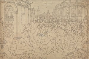Studio per San Paolo a Efeso da Edward Francis Burney