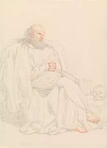 San Girolamo meditando da Edward Francis Burney