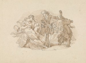Scena Teatrale da Edward Francis Burney