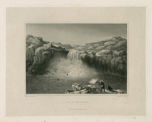 Caduta del Barrow da Edward Francis Finden