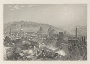 Gerusalemme dal convento latino da Edward Francis Finden