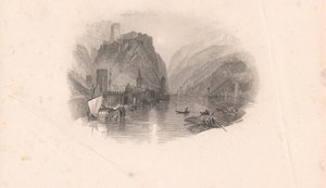 Il castello del Reno da Edward Francis Finden
