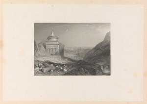 Valle del torrente Cedron da Edward Francis Finden
