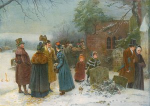 Mattina di Natale: Saluti di Vicinato e Doni ai Poveri e ai Bisognosi