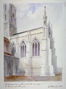 Cattedrale di Southwark, Londra, 1831 da Edward Hassell