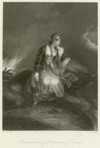Medora che osserva il ritorno di Conrad da Edward Henry Corbould