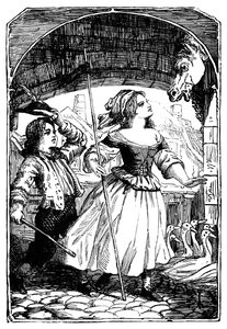 La ragazza delle oche, 1901