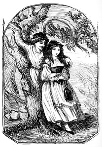 La vecchia nel bosco, 1901