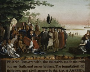 Trattato di Penn con gli indiani, 1840-45