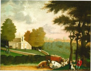 La Tomba di William Penn da Edward Hicks