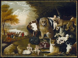 Il Regno pacifico da Edward Hicks