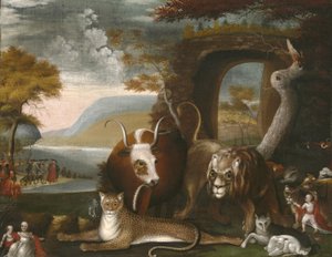 Il regno pacifico e il trattato di Penn da Edward Hicks