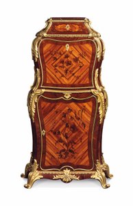 Petit secrétaire a abattant, c.1860 da Edward Holmes Baldock