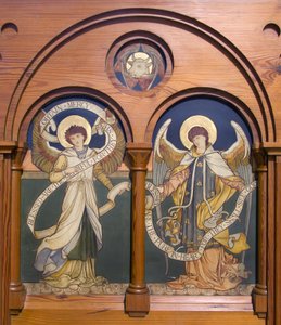 Garstang, San Tommaso, Shrigley & Hunt, Edward Holmes Jewitt, Angelo Reredos
