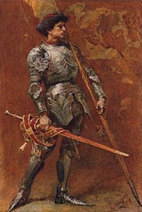 Cavaliere in armatura, circa fine XIX secolo
