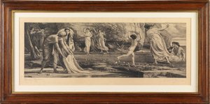 Nausicaa e le sue ancelle da Edward John Poynter