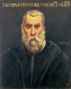 Ritratto di Jacopo Tintoretto dopo Tintoretto