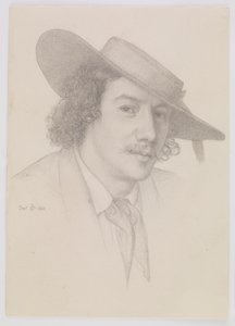 Ritratto di Whistler da Edward John Poynter