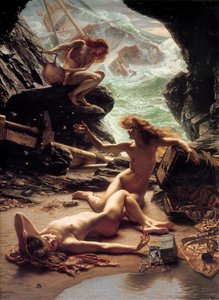 La grotta delle ninfe della tempesta, 1903
