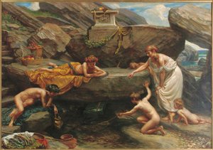 Le meraviglie del profondo: un idillio da Edward John Poynter