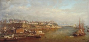City Point, Virginia, Quartier generale del Generale Grant, 1873 da Edward Lamson Henry