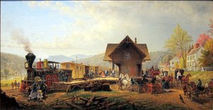 NY Met Lansom henry alloggio da Edward Lamson Henry