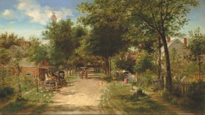 Il negozio di campagna, 1885 da Edward Lamson Henry