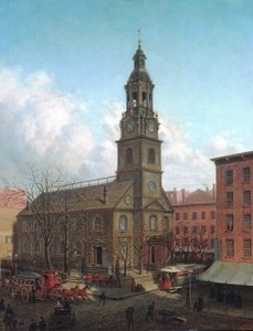 La Chiesa Olandese del Nord, Fulton e William Streets, New York