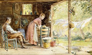 Giorno di bucato, 1890 da Edward Lamson Henry