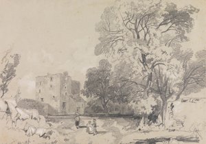 Una torre in rovina da Edward Lear