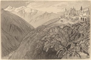Una città su un santuario in cima alla collina di Lampedusa, 1884-1885