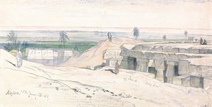 Abydos, ore 13:00 del 12 gennaio 1867 (134) da Edward Lear