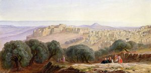 Betlemme, c.1870 da Edward Lear