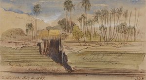 Tra Ibreem e Wady Halfeh, ore 14.45 del 2 febbraio 1867 (328) da Edward Lear