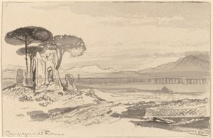 Campagna di Roma da Edward Lear