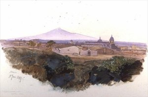 Catania: 1847 da Edward Lear