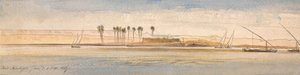 Deir Kadige, ore 13:00, 2 gennaio 1867 da Edward Lear