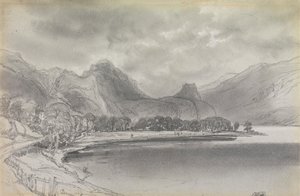 Derwentwater da Edward Lear