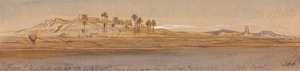 Faras Cisgiordania da Edward Lear