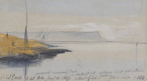 Gebel S. Eredi; 8:45 A.M., 10 Jan. 1867 (114) da Edward Lear